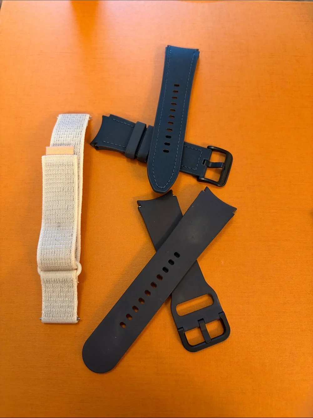 Samsung Galaxy Watch6 in Black with Woven Strap